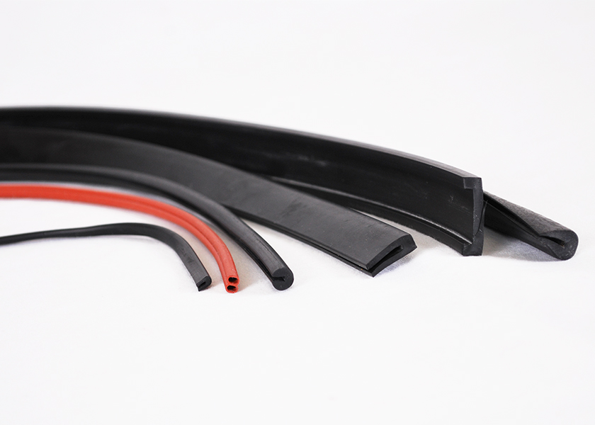 Rubber U-Channel Extrusions - Extruded Rubber